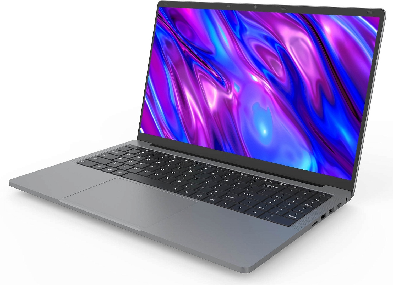 Ноутбук Hiper Dzen H1569O582DMP Core i5 1135G7 8Gb SSD256Gb Intel Iris Xe graphics 15.6" IPS FHD (1920x1080) Free DOS 64 grey WiFi BT Cam 5700mAh