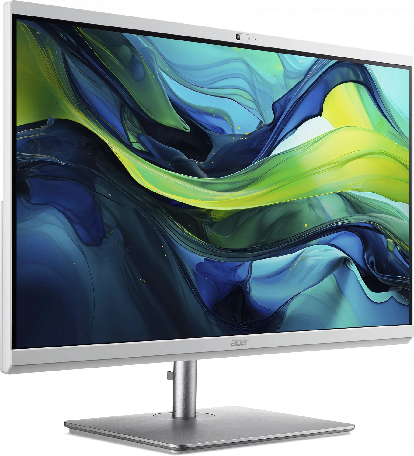 Моноблок Acer Aspire C24-195ES 23.8" Full HD Core Ultra 5 125U (3.6) 8Gb SSD512Gb UHDG CR Eshell GbitEth WiFi BT 180W клавиатура мышь Cam серебристый 1920x1080