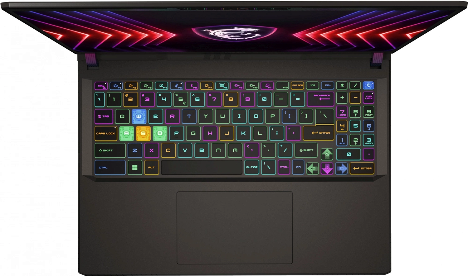 Ноутбук MSI Vector 16 HX A14VHG-831XRU Core i9 14900HX 16Gb SSD1Tb NVIDIA GeForce RTX4080 12Gb 16" IPS QHD+ (2560x1600) Free DOS grey WiFi BT Cam (9S7-15M142-831)