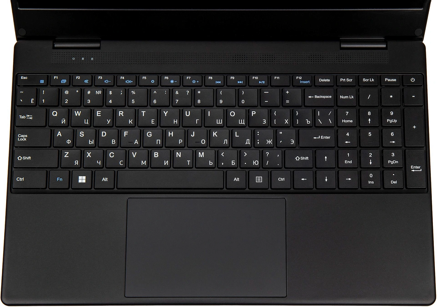 Ноутбук Hiper Workbook U26 Core i5 12450H 8Gb SSD256Gb Intel UHD Graphics 15.6" IPS FHD (1920x1080) Windows 11 Pro 64 black WiFi BT Cam 3500mAh (U26-15FII5124R8S2WPG)