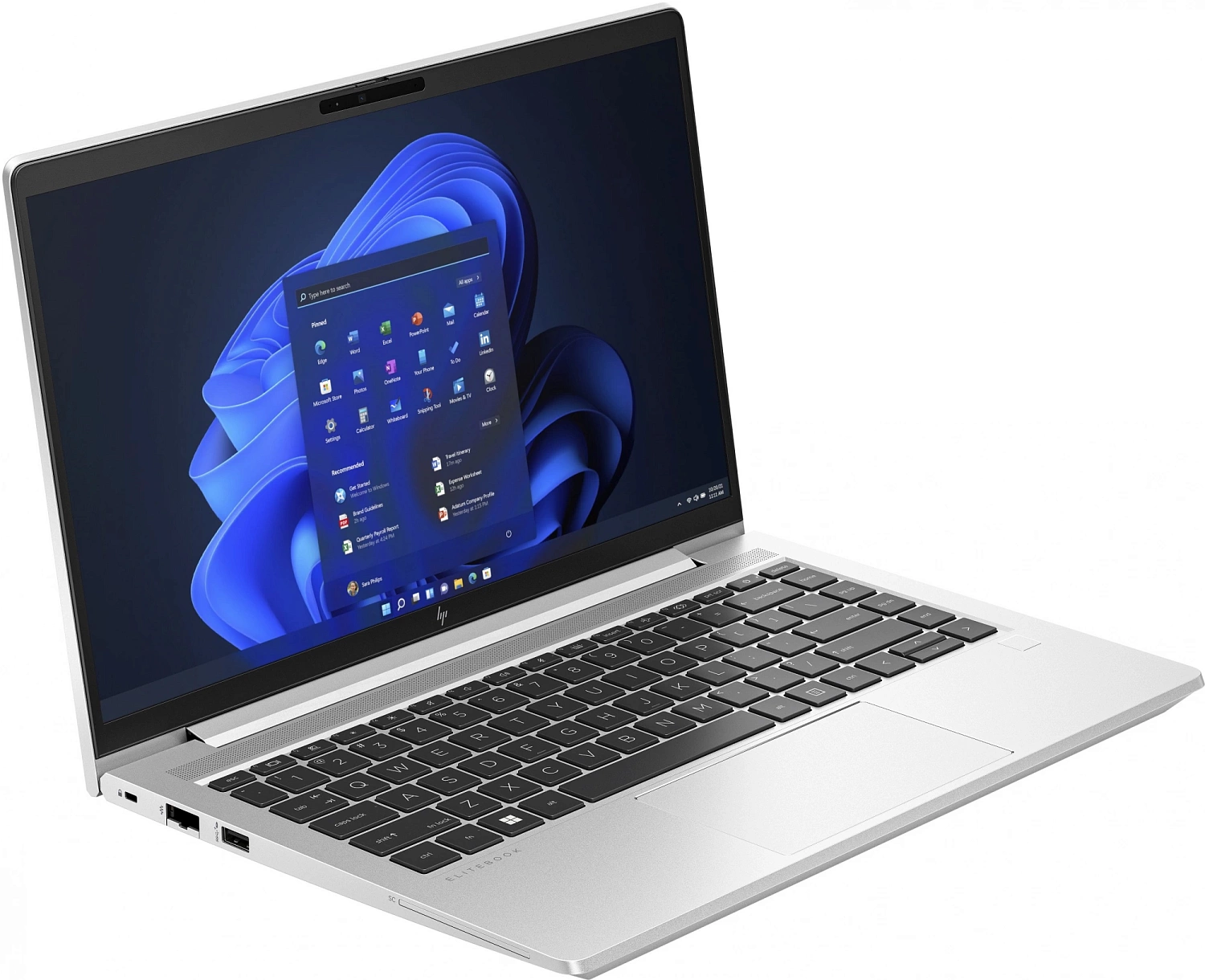 Ноутбук HP EliteBook 640 G10 Core i5 1335U 16Gb SSD512Gb Intel Iris Xe graphics 14" UWVA FHD (1920x1080) Windows 11 Professional 64 silver WiFi BT Cam (85B85EAR)