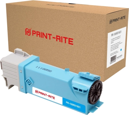 Картридж лазерный Print-Rite TFX350CPRJ PR-106R01601 106R01601 голубой (2500стр.) для Xerox Phaser 6500N/6500DN/WC 6505N/6505DN