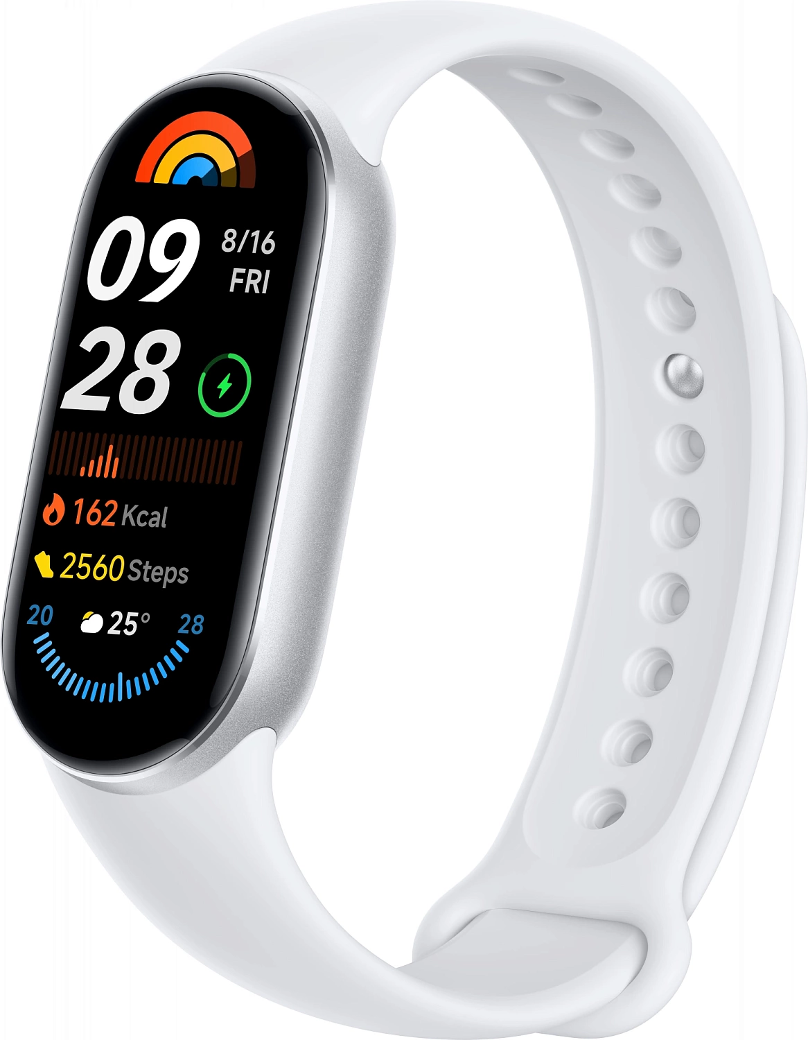 Фитнес-трекер Xiaomi Smart Band 9 AMOLED корп.:серебристый рем.:серебристый (BHR8340GL ) Фитнес-трекер Xiaomi Smart Band 9 AMOLED корп.:серебристый рем.:серебристый (BHR8340GL )
