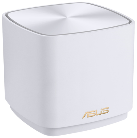 Роутер ASUS XD4 (W-1-PK)//1 access point, 802.11b/g/n/ac/ax, 574 + 1201Mbps, 2,4 + 5 gGz, white ; 90IG05N0-MO3R60