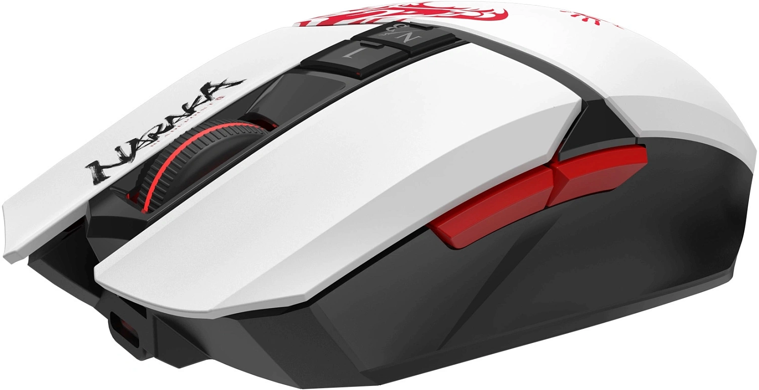 Мышь A4Tech Bloody R36 Ultra черный/белый/красный оптическая 12000dpi беспров. USB 7but (R36 ULTRA NARAKA USB) Мышь A4Tech Bloody R36 Ultra черный/белый/красный оптическая 12000dpi беспров. USB 7but (R36 ULTRA NARAKA USB)