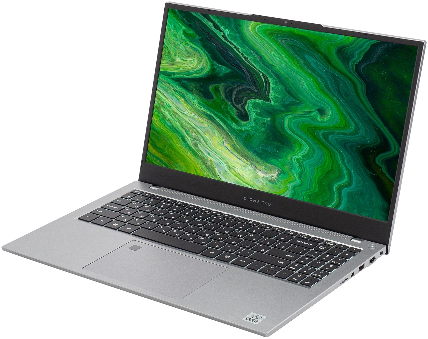 Ноутбук Digma Pro Fortis M Core i3 10110U 16Gb SSD512Gb Intel UHD Graphics 15.6" IPS FHD (1920x1080) Windows 11 Professional grey WiFi BT Cam 4250mAh (DN15P3-ADXW02)