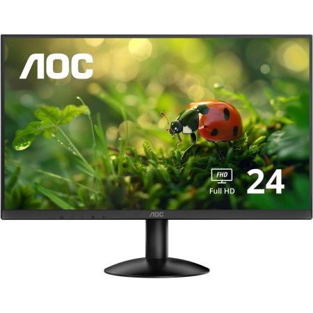 Монитор 23.8" AOC 24B30H3 Black (IPS, 1920x1080, 120Hz, 1 ms, 178°/178°, 300 cd/m, 1500:1, +HDMI 1.4 (AC ext))