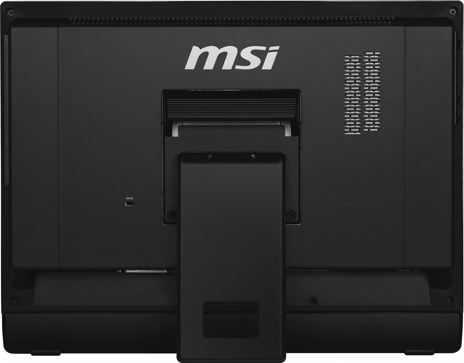 Моноблок MSI Pro 16T 10M-258XRU 15.6" HD Touch Cel 5205U (1.9) 4Gb SSD128Gb HDG CR noOS GbitEth WiFi BT 65W клавиатура мышь Cam черный 1366x768