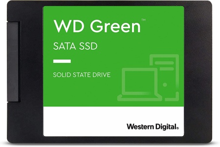 Твердотельный накопитель Western Digital SSD Green 1Tb SATA 2,5”/7мм 3D NAND WDS100T3G0A, 1 year