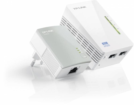 Сетевой адаптер Powerline TP-Link TL-WPA4220 KIT AV600 Fast Ethernet