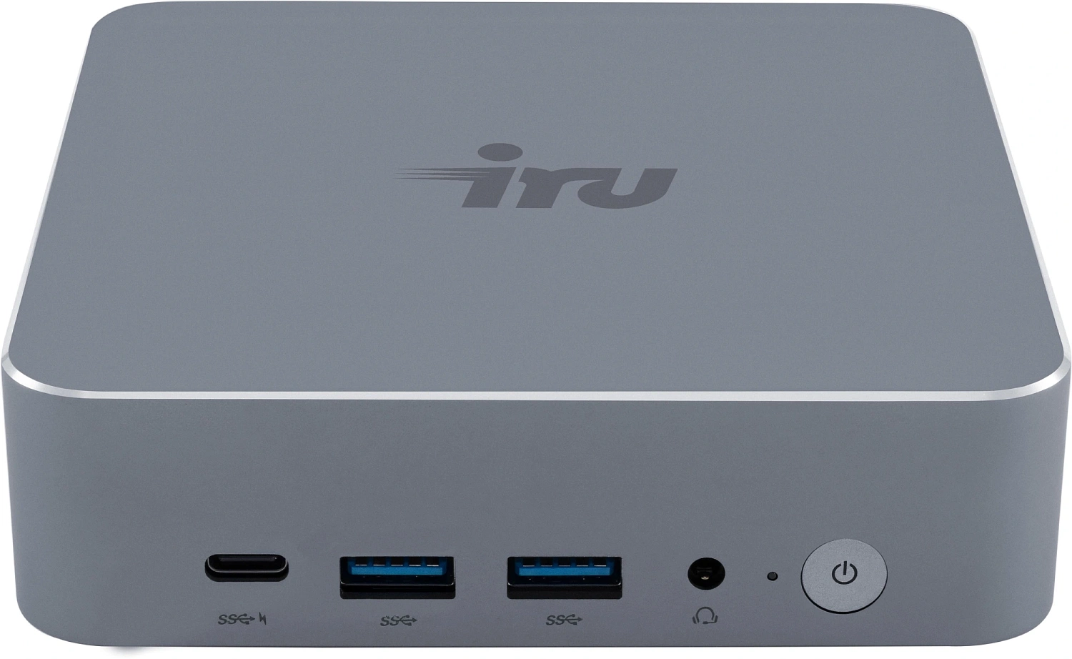 Неттоп IRU Tactio 515 i5 12450H (2) 16Gb SSD512Gb Iris Xe Windows 11 Pro 64 2xGbitEth WiFi BT 100W серый (RUS) (2195518)