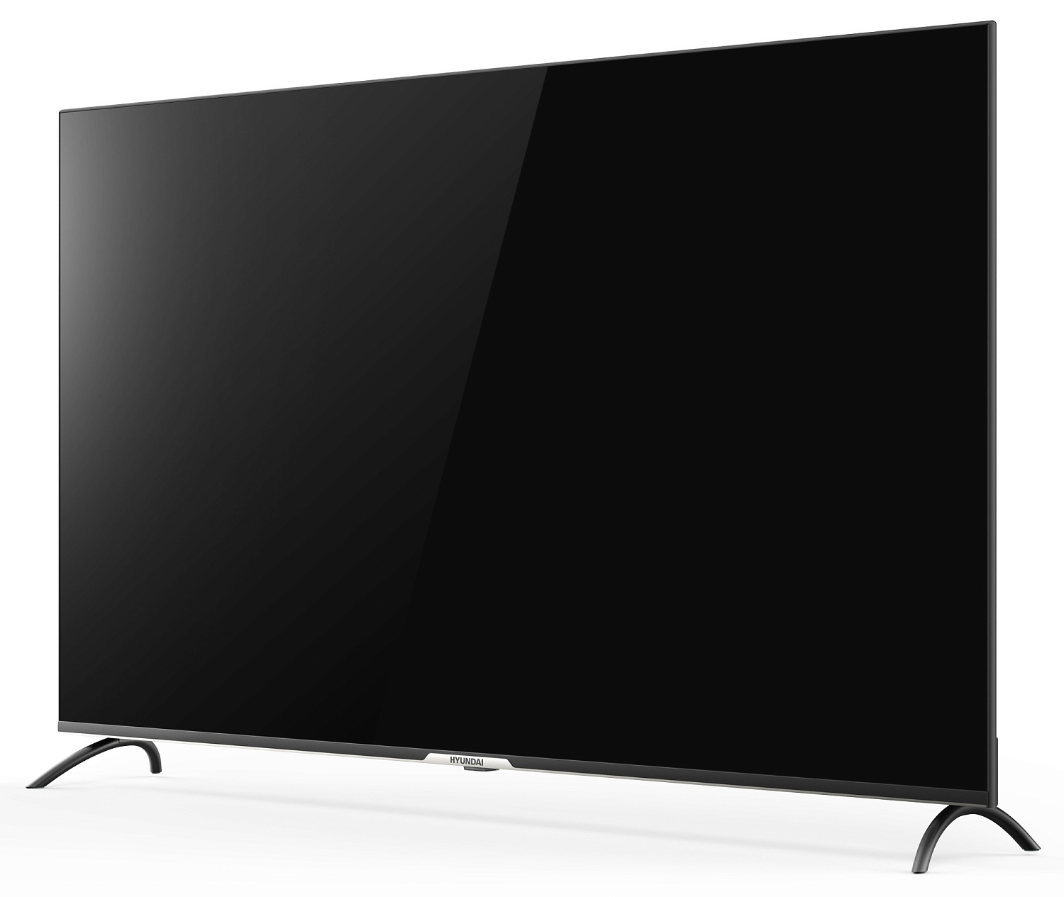 Телевизор LED Hyundai 65" H-LED65BU7000 Салют ТВ Frameless черный 4K Ultra HD 60Hz DVB-T DVB-T2 DVB-C DVB-S DVB-S2 USB WiFi Smart TV
