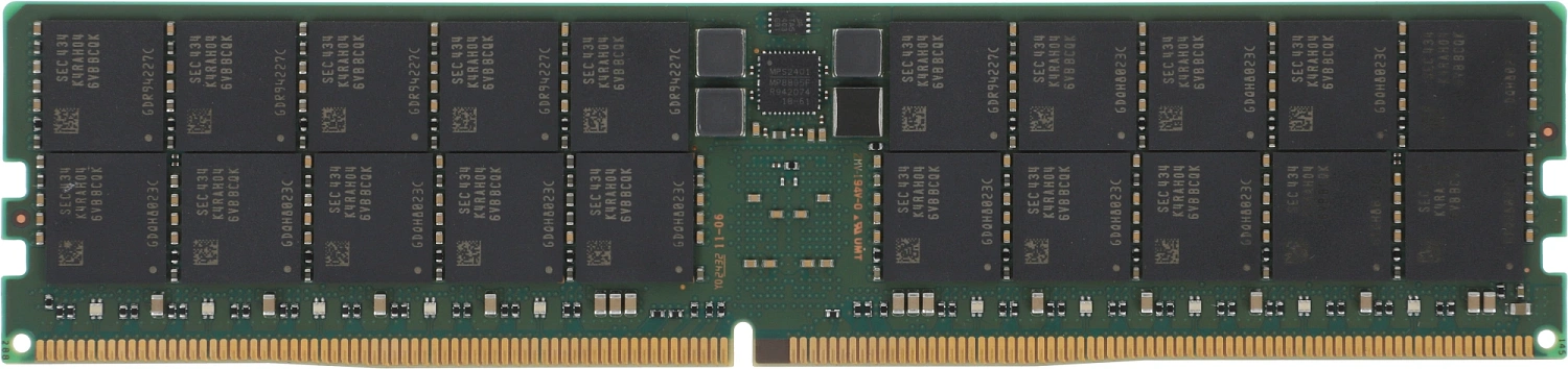 Память DDR5 64GB 4800MHz Samsung M321R8GA0BB0-CQKZJ OEM PC5-38400 CL40 DIMM ECC 288-pin 1.1В dual rank OEM