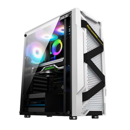 Корпус ALSEYE Warrior-W Mini-ITX/Micro ATX/ATX, USB2.0*2+HD Audio+USB3.0*1, H.D.D.(3.5")*2pcs+S.S.D(2.5")*2pcs, 354*185*413mm