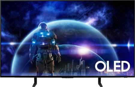 Телевизор QLED Samsung 48" QE48S90DAEXRU Series 9 черный 4K Ultra HD 60Hz DVB-T2 DVB-C DVB-S2 USB WiFi Smart TV