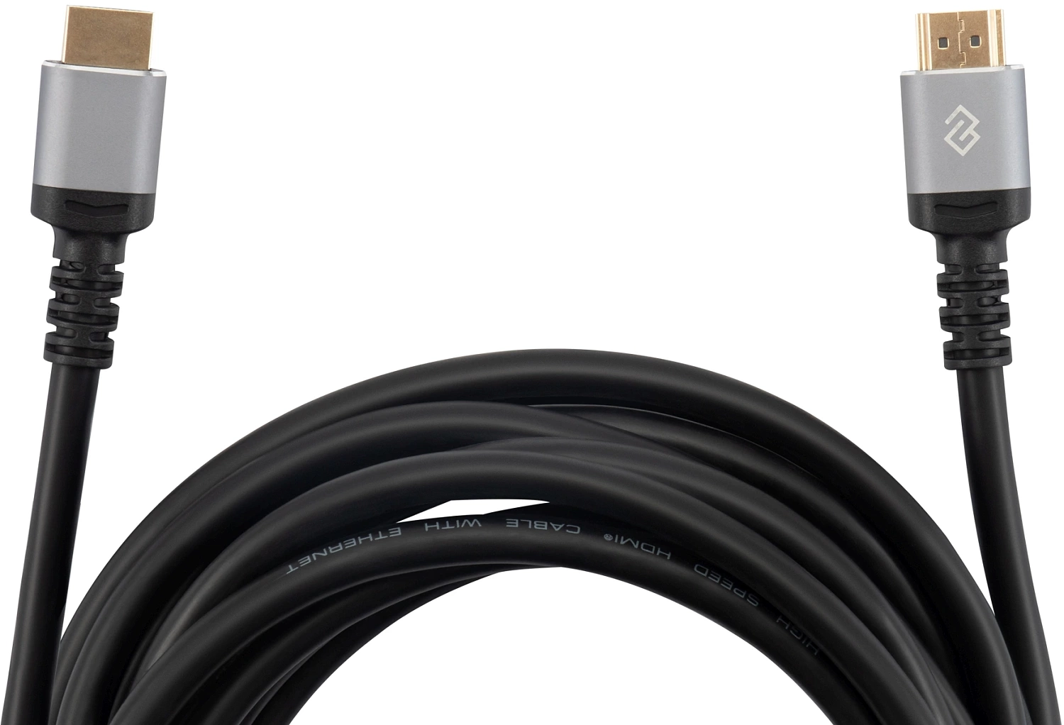 Кабель аудио-видео Digma HDMI (m)/HDMI (m) 3м. позолоч.конт. черный (D-HDMI-V2.0-3M)