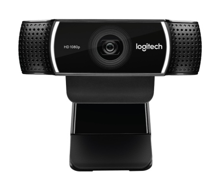 Камера Web Logitech Pro Stream C922 черный 3Mpix (1920x1080) USB2.0 с микрофоном (960-001088)