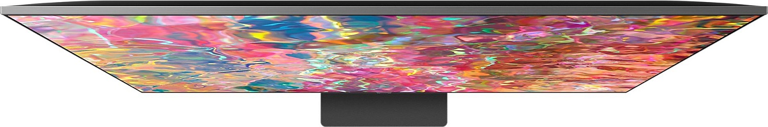 Телевизор QLED Samsung 55" QE55Q80BAUXCE Series 8 серебристый 4K Ultra HD 120Hz DVB-T2 DVB-C DVB-S2 USB WiFi Smart TV (RUS)