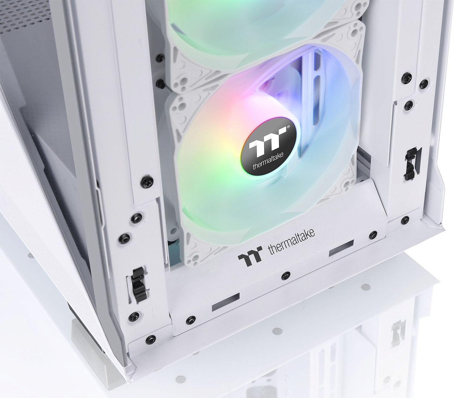 Корпус Thermaltake V350 TG ARGB AIR белый без БП ATX 3x120mm 3x140mm 2xUSB3.0 audio bott PSU