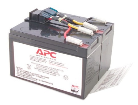 Комплект сменных батарей для источника бесперебойного питания  apc Battery replacement kit for SUA750I (сборка из 2 батарей)