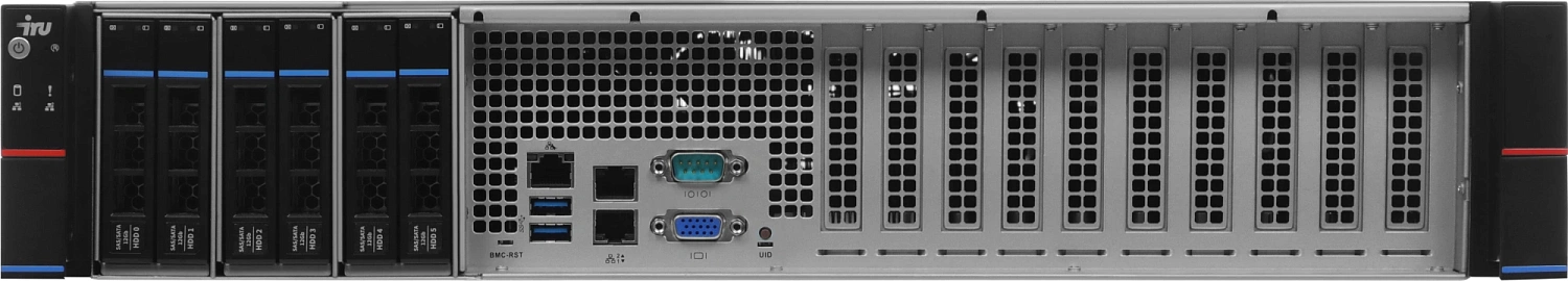 Сервер IRU Rock G2206IG3 2x4309Y 2x32Gb 2xRJ45 2x750W w/o OS (2138950)