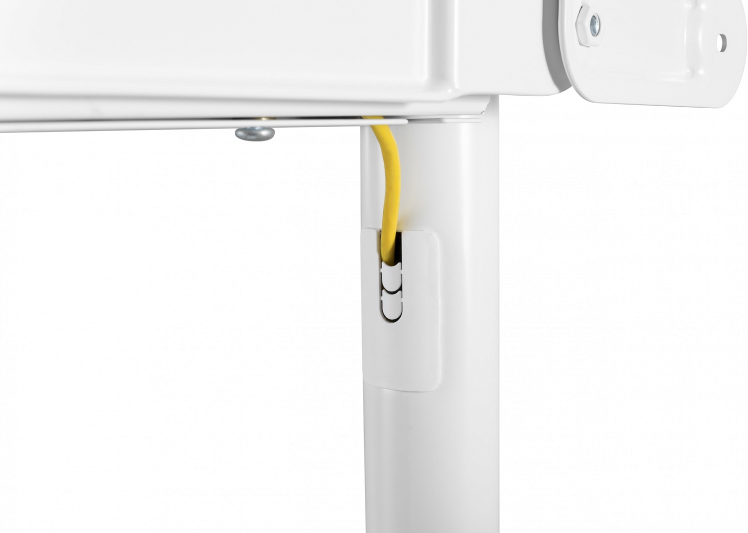 Стойка для телевизора Cactus CS-ST1146WT белый 37"-70" макс.70кг напольный мобильный