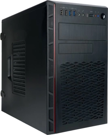 Корпус Inwin EMR065BL черный без БП mATX 2xUSB2.0 2xUSB3.0 audio