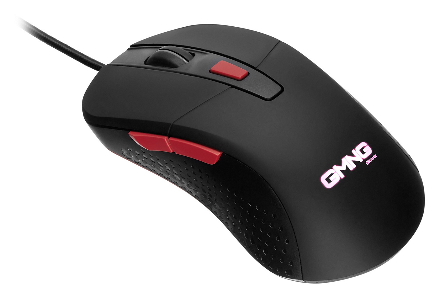 Мышь GMNG 720GM черный/красный оптическая (3200dpi) USB для ноутбука (6but) Мышь GMNG 720GM черный/красный оптическая (3200dpi) USB для ноутбука (6but)