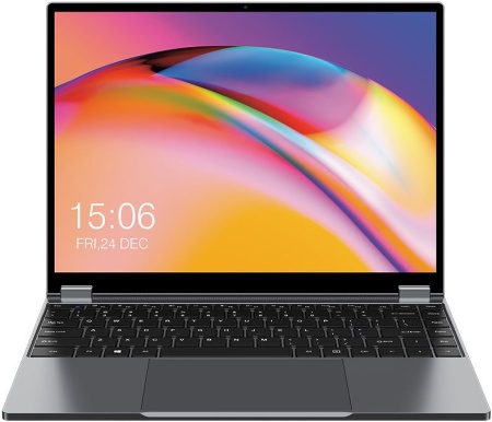 Ноутбук Chuwi FreeBook N100 12Gb SSD512Gb Intel UHD Graphics 13.5" IPS Touch 2K (2256x1504) Windows 11 Home grey WiFi BT Cam 5000mAh (1746347)