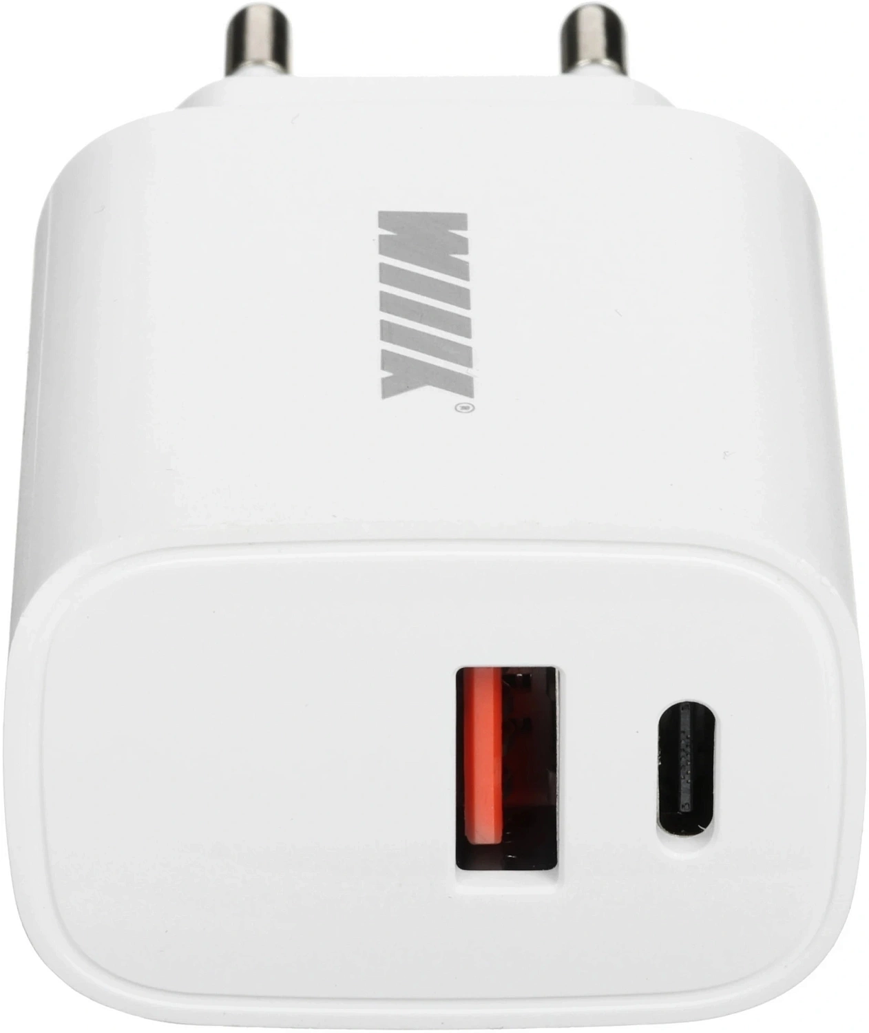 Сетевое зар./устр. Wiiix UNN-4-2-01-QC 3A+2.4A (PD+QC) USB-C/USB-A универсальное белый