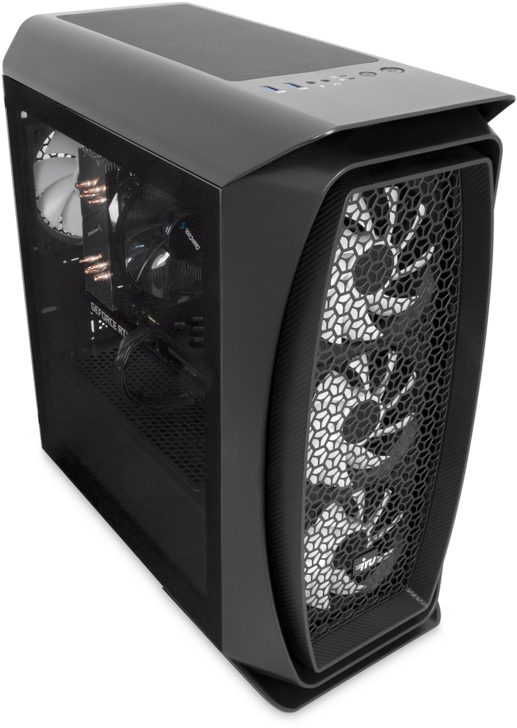 ПК IRU Game 310H6GMA MT i5 12400F (2.5) 16Gb SSD512Gb RTX3070 8Gb Free DOS GbitEth 650W черный (1992242)