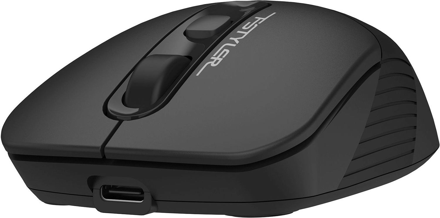 Мышь A4Tech Fstyler FG10CS Air черный/серый оптическая (2000dpi) silent беспроводная USB для ноутбука (4but) Мышь A4Tech Fstyler FG10CS Air черный/серый оптическая (2000dpi) silent беспроводная USB для ноутбука (4but)