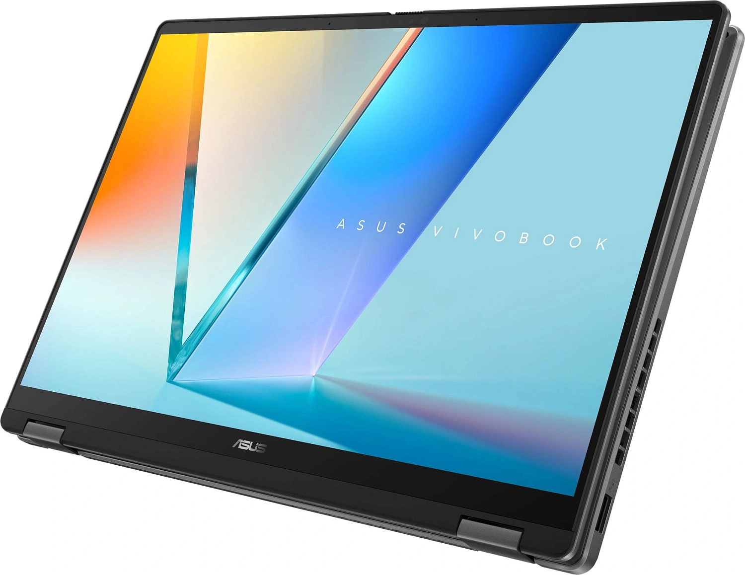 Ноутбук Asus Vivobook 14 Flip TP3407AA-SG111W Core Ultra 7 355 16Gb SSD512Gb Intel Graphics 14" OLED Touch WUXGA (1920x1200) Windows 11 Home grey WiFi BT Cam (90NB17C1-M007C0)