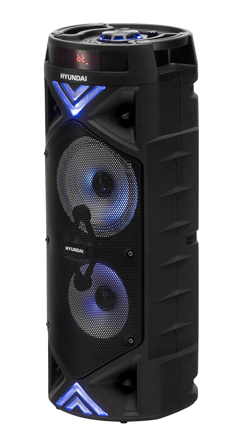 Минисистема Hyundai H-MC180 черный 80Вт FM USB BT SD/MMC Минисистема Hyundai H-MC180 черный 80Вт FM USB BT SD/MMC