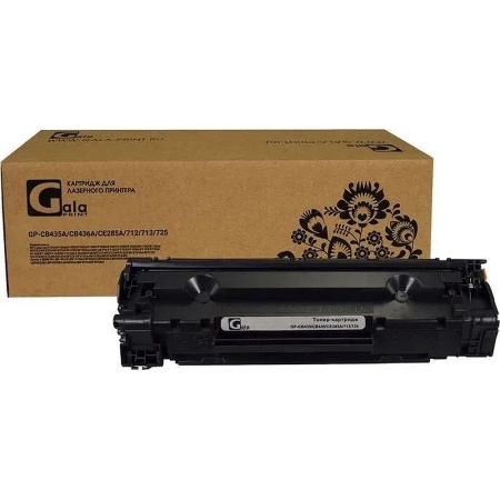 GalaPrint GP-CB435A/CB436A/CE285A/712/713/725 (№35A №36A №85A) для принтеров HP LaserJet P1001/P1002/P1003/P1004/P1005/P1006/P1007/P1008/P1009/M1120/M1120n/M1522/M1522n/M1522nf/M1505/M1505n/LaserJet Pro P1101/P1102/P1102w/P1103/P1104/P1106/P1108/P1109/