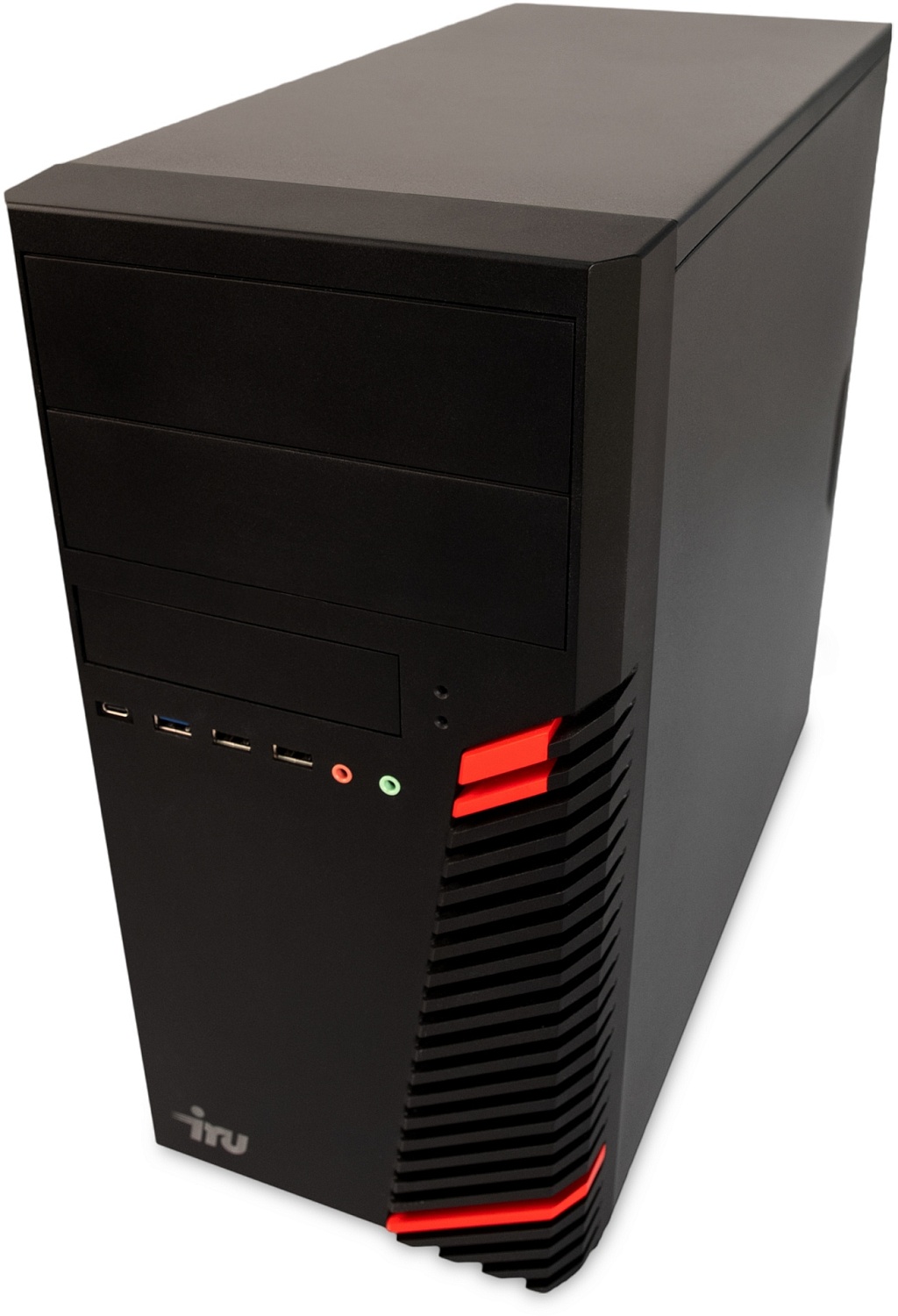 ПК IRU Home 310H6SM MT i5 12400 (2.5) 16Gb SSD256Gb GT1030 4Gb Free DOS GbitEth 400W черный (1990036)