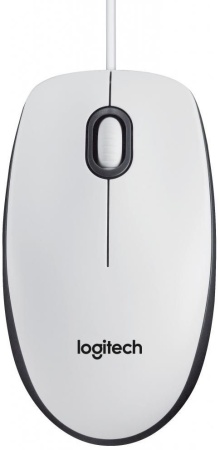 Мышь Logitech Mouse M100, White, USB, 1000dpi, [910-006764]