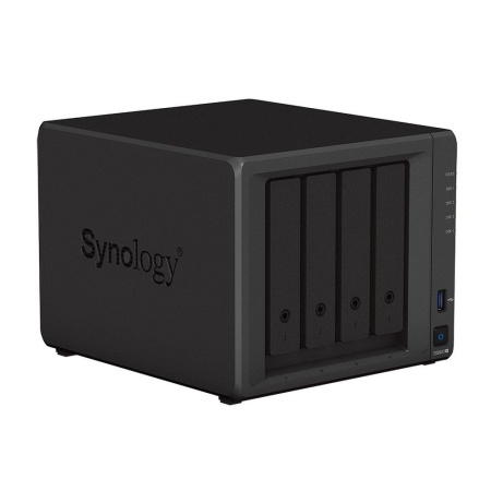 Система хранения данных Synology QC2,6GhzCPU/4Gb(upto32)/RAID0,1,10,5,6/up to 4hot plug HDDs SATA(3,5' or 2,5')(up to 9 with DX517)/2xUSB3.2/2GigEth/iSCSI/1xPCIe 3.0/2xIPcam(up to 40)/1xPS/1YW (repl DS920+)'