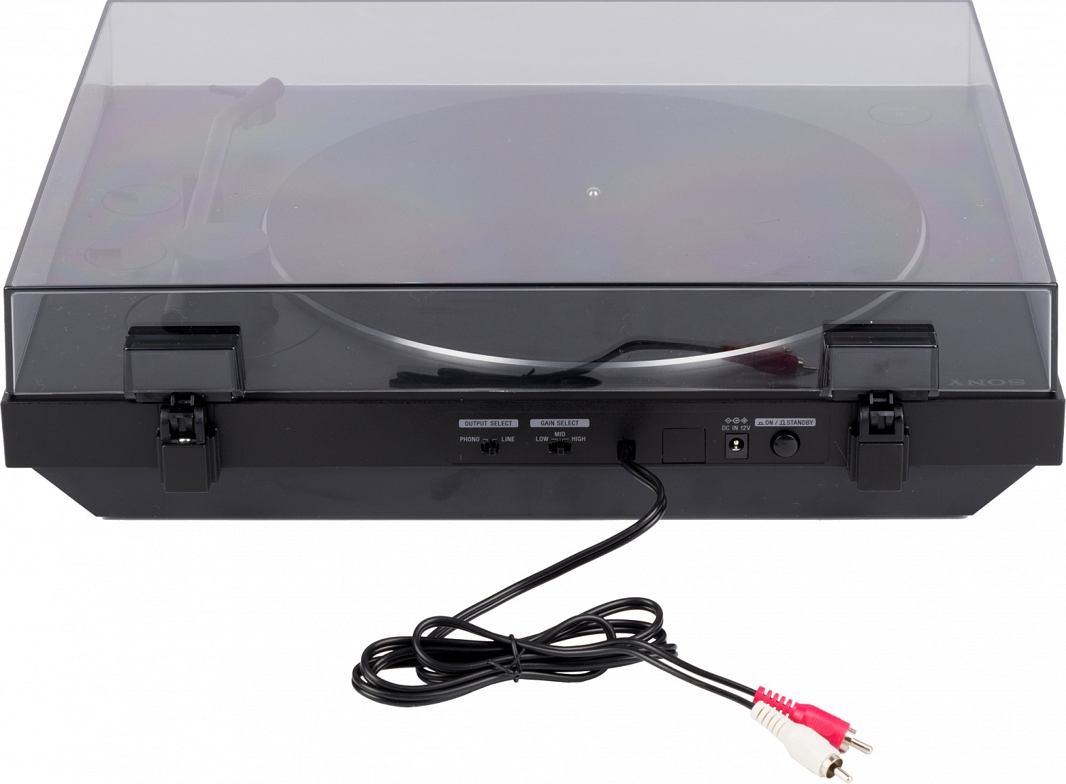 Проигрыватель винила Sony PS-LX310BT частично автоматический черный