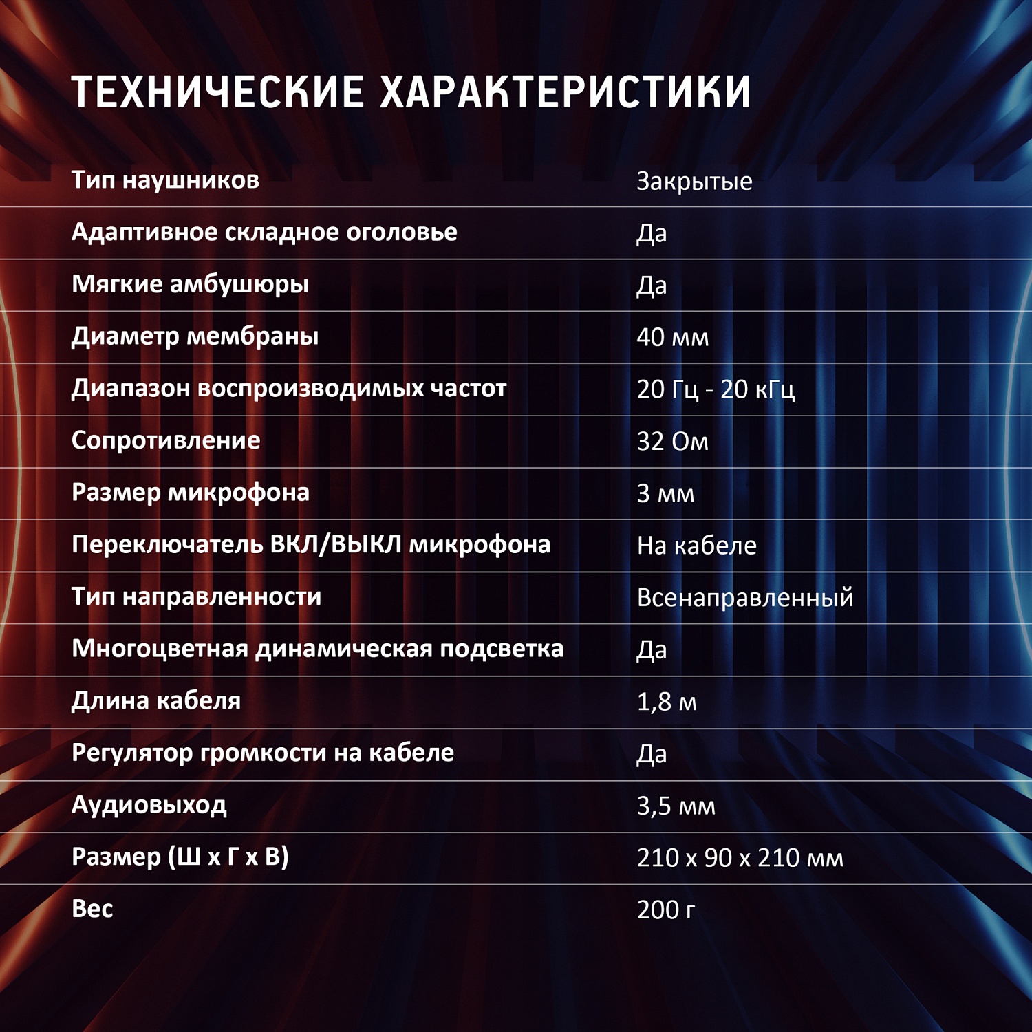Наушники с микрофоном Оклик HS-L355G черный 1.8м мониторные оголовье (1939807)