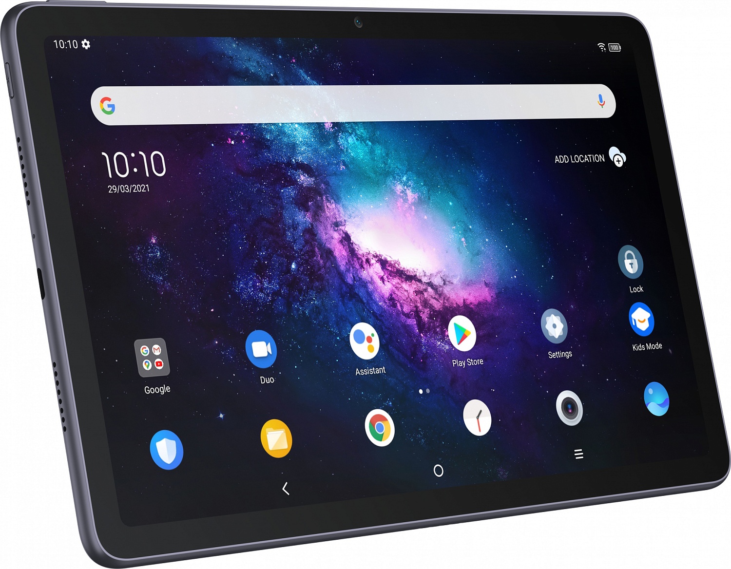 Планшет TCL Tabmax 10 MT MT8788A (2.0) 8C RAM4Gb ROM64Gb 10.36" IPS 2000x1200 Android серый 13Mpix 8Mpix BT WiFi Touch microSD 256Gb minUSB 8000mAh до 1000hrs