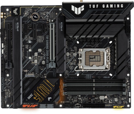 Материнская плата Asus TUF GAMING Z690-PLUS WIFI Soc-1700 Intel Z690 4xDDR5 ATX AC`97 8ch(7.1) 2.5Gg RAID+HDMI+DP