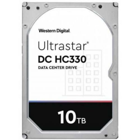 Жесткий диск Western Digital Ultrastar DC HС330 HDD 3.5" SAS 10Тb, 7200rpm, 256MB buffer, 512e/4kN, WUS721010AL5204, 1 year