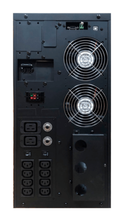 Источник бесперебойного питания Powercom MACAN, On-Line, 6000VA/6000W, Tower, IEC Terminal + IEC320 8*C13+2*C19, Serial+USB, SNMP Slot (1439699)
