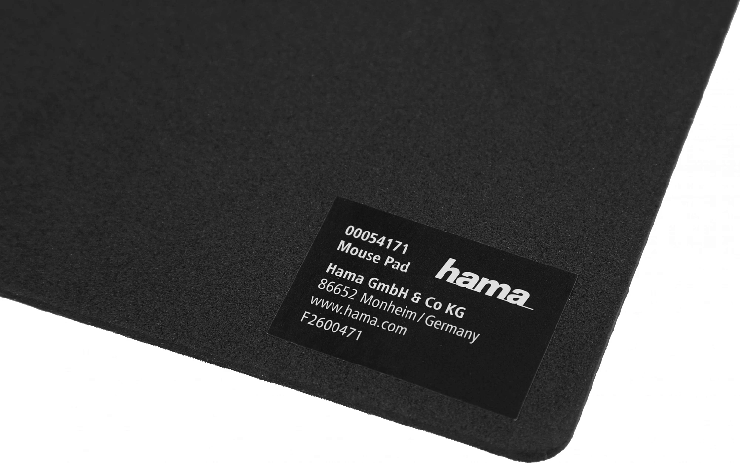 Коврик для мыши Hama H-54171 Мини черный 223x183x3мм