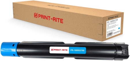 Картридж лазерный Print-Rite TFXAJVCPRJ PR-106R03768 106R03768 голубой (10100стр.) для Xerox VersaLink C7000DN