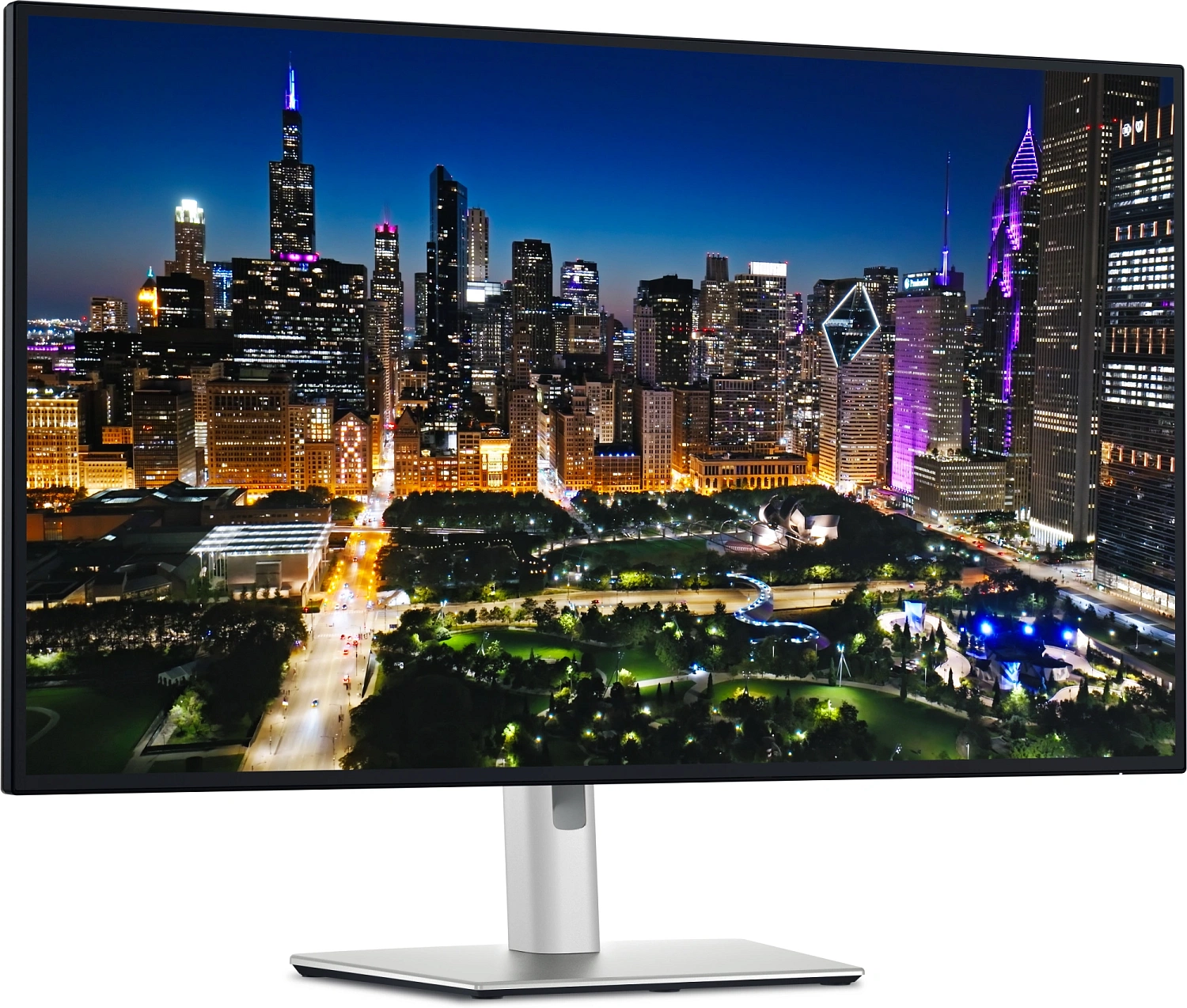 Монитор Dell 31.5" UltraSharp U3225QE серебристый IPS LED 5ms 16:9 HDMI матовая HAS Piv 3000:1 450cd 178гр/178гр 3840x2160 120Hz DP 4K USB 9.34кг