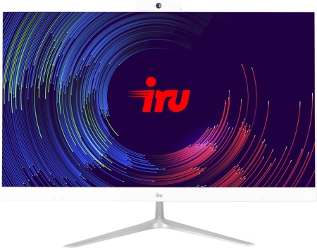 Моноблок IRU Office 23IBWP 23.8" Full HD i3 5005U (2) 8Gb SSD256Gb HDG5500 Free DOS GbitEth WiFi BT 60W Cam белый 1920x1080