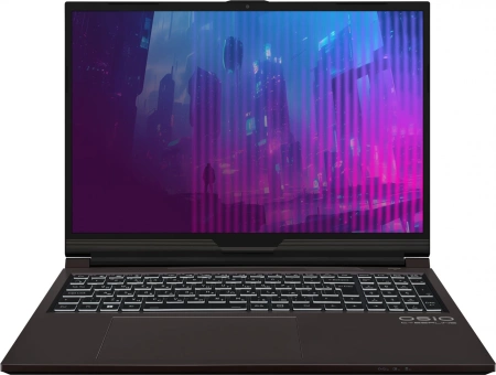 Ноутбук Osio CyberLine C160i-001 Core i5 12600H 16Gb SSD512Gb NVIDIA GeForce RTX 3050 6Gb 16" IPS WUXGA (1920x1200) noOS brown WiFi BT Cam 3410mAh