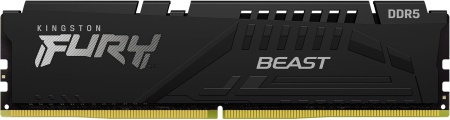 Память DDR5 32Gb 5200MHz Kingston KF552C40BB-32 Fury Beast RTL PC5-41600 CL40 DIMM 288-pin 1.25В kit dual rank с радиатором Ret